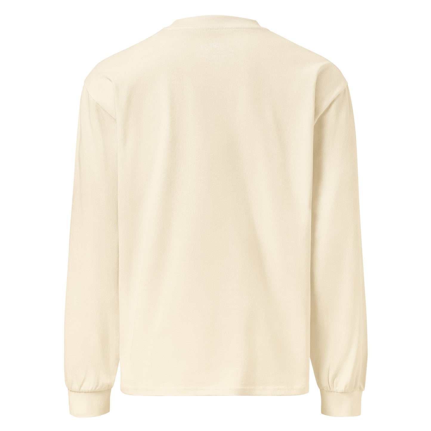 Go Green Heavyweight Long Sleeve (Cream) Tee